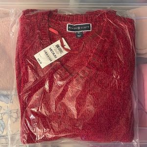 Red sweater size medium